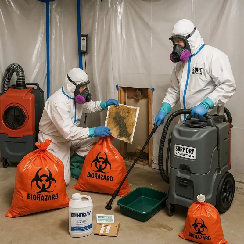 Contaminated Water Handling Protocols process in Tyrrell County, NC