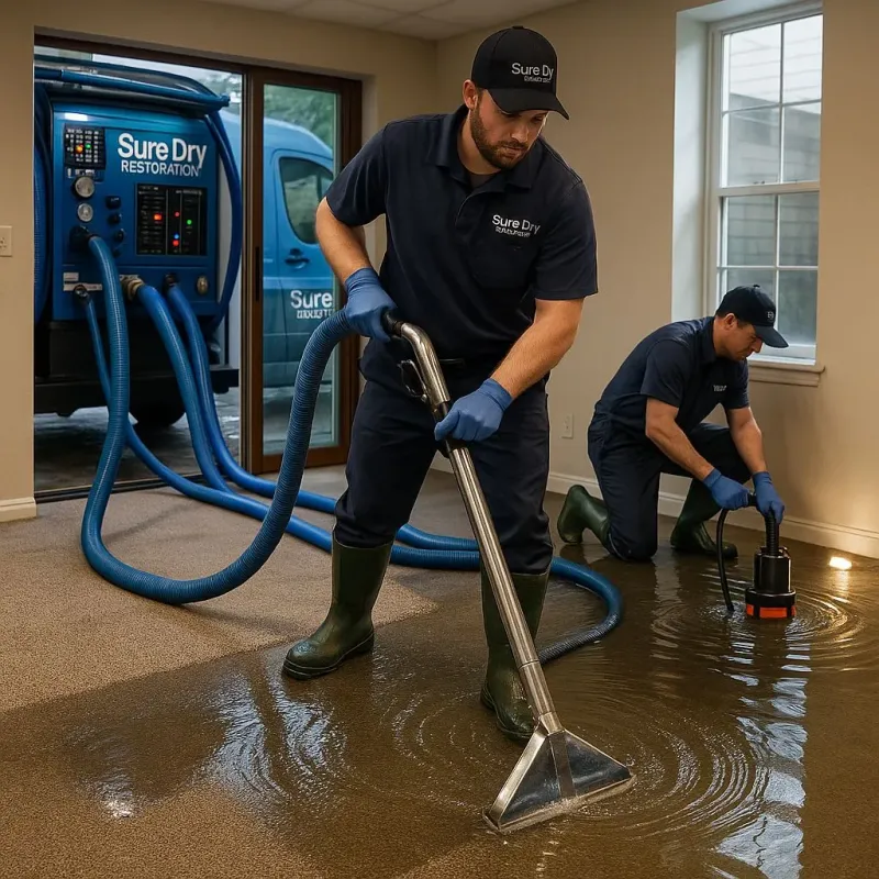 Water Extraction and Removal process in Tyrrell County, NC